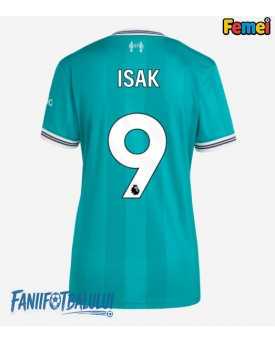 Liverpool Alexander Isak #9 Tricou Fotbal Replică 2025-26 Femei Treilea